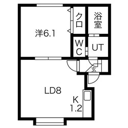 エクシード南11条の物件間取画像